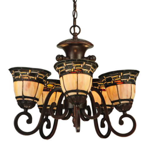 20" Wide Ilona 5 Light Chandelier