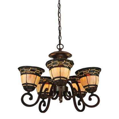 20" Wide Ilona 5 Light Chandelier