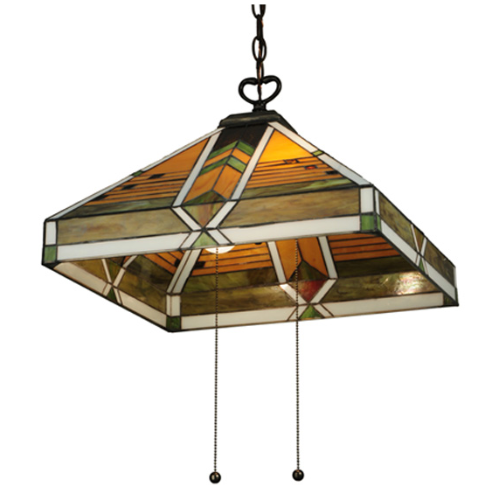 17” Square Abilene Pendant Light