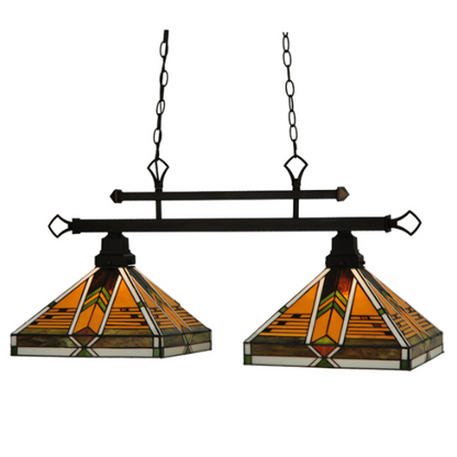 35" Abilene 2 Light Island Pendant