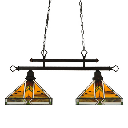 35" Abilene 2 Light Island Pendant