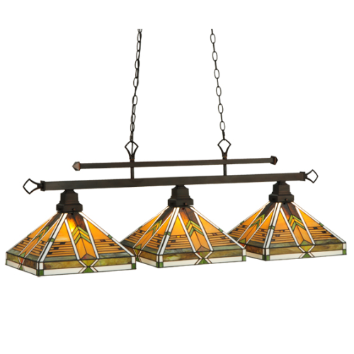 48" Abilene 3 Light Island Pendant