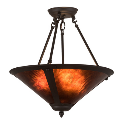 17” Wide Sutter Inverted Pendant Light