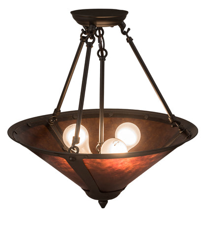 17” Wide Sutter Inverted Pendant Light