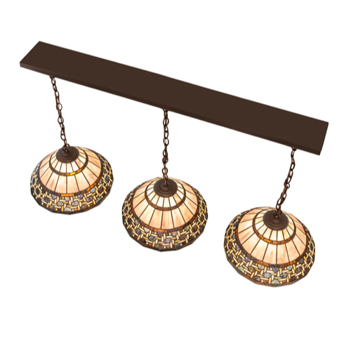 48" Long Ilona 3 Light Island Pendant