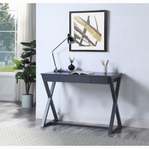 Farmhouse Writing Desk - Charcoal