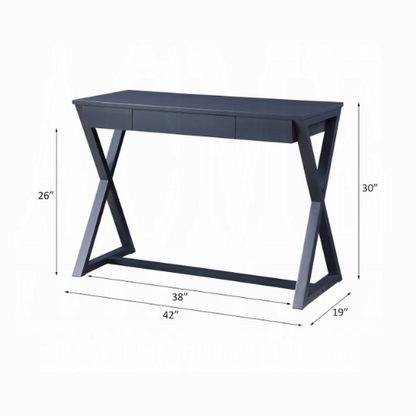 Farmhouse Writing Desk - Charcoal