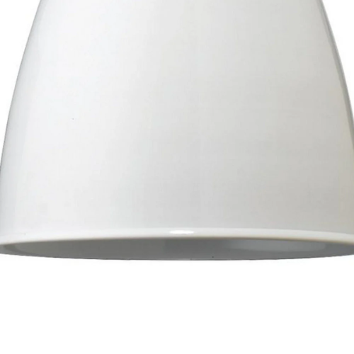 10.5” Dome Pendant Chandelier – White Lacquer