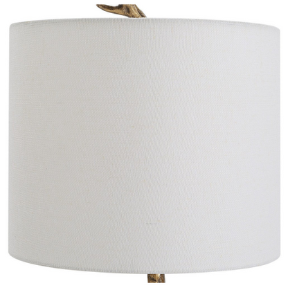 29.5" Tall Tree Table Lamp - Gold/White