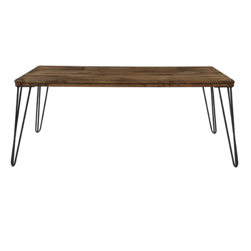 44” Industrial Rustic Cocktail Coffee Table