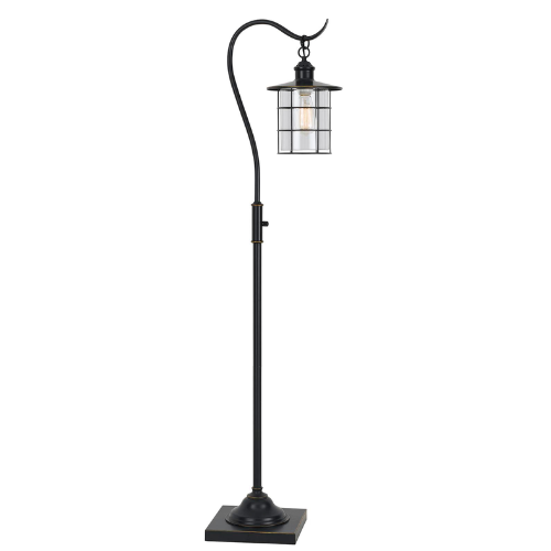 60" Tall Industrial Silverton Floor Lamp – Dark Bronze