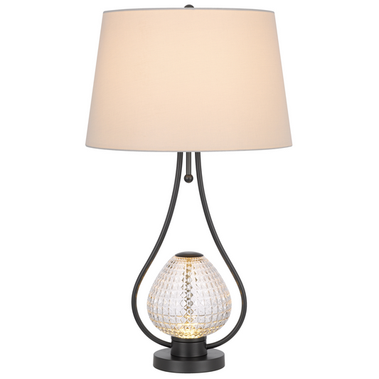 30” Tall Forssa Teardrop Table Lamp