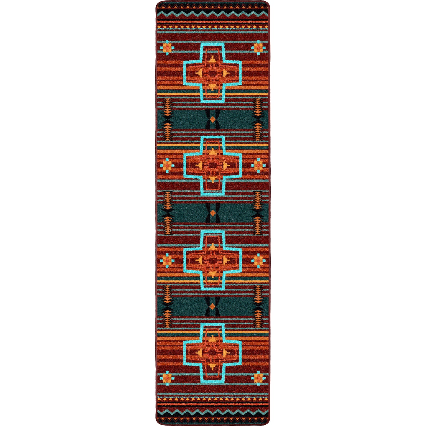 Southwest Brazos OKA Rug - Sunset