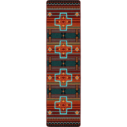 Southwest Brazos OKA Rug - Sunset