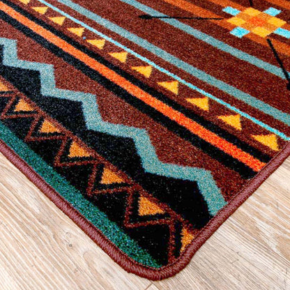 Southwest Brazos OKA Rug - Sunset