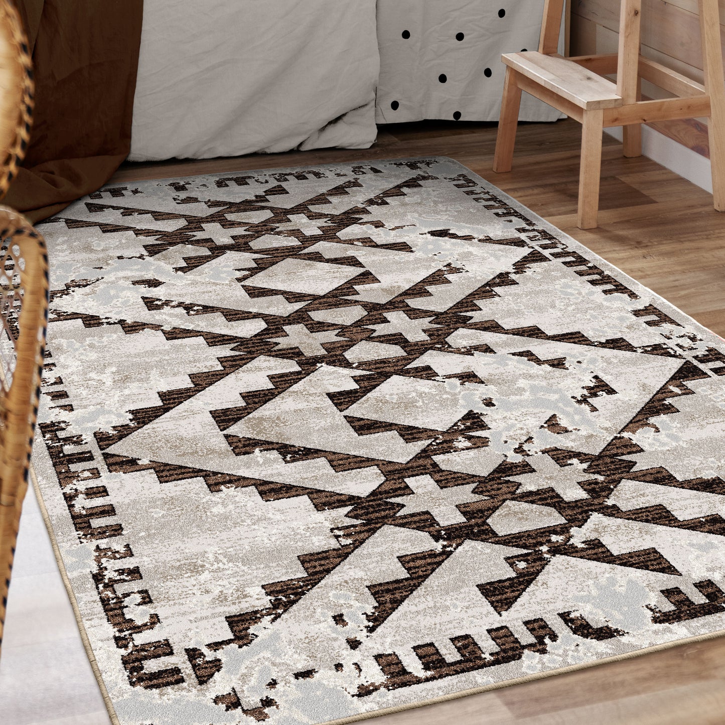 Wild Reverence Distressed Frisco Rug