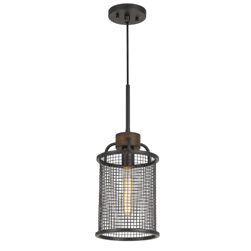 8” Modern Industrial Cylinder Pendant Light