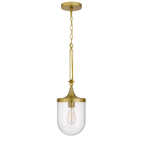 8” Wide Ithaca Bubble Glass Pendant Light