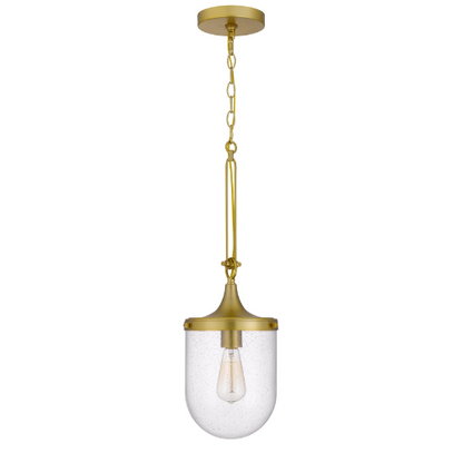 8” Wide Ithaca Bubble Glass Pendant Light