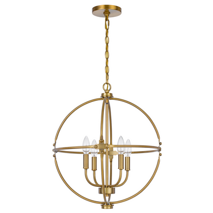 18” Wide Sheffield 4 Light Chandelier