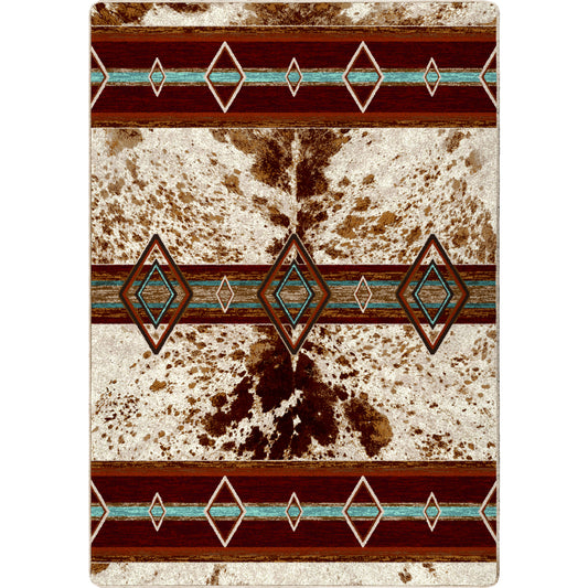 Fire Hide True Western Rug