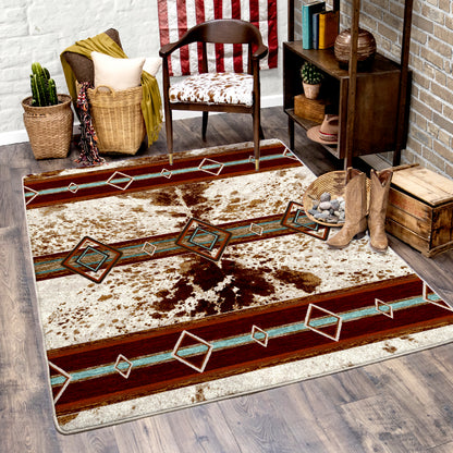 Fire Hide True Western Rug