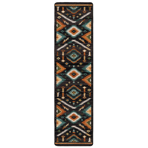 Interlaced Horizon Lodge Rug - Gem