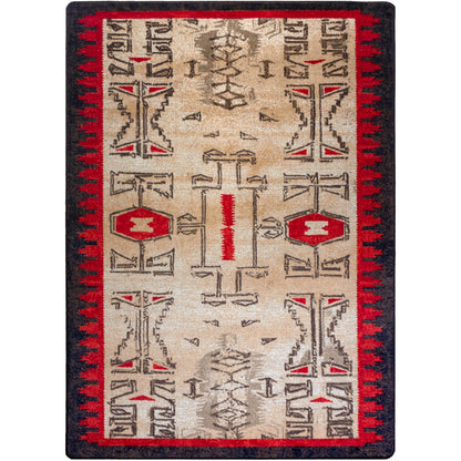 Randy L. Barton Teec Nos Crush OKA Rug - Red