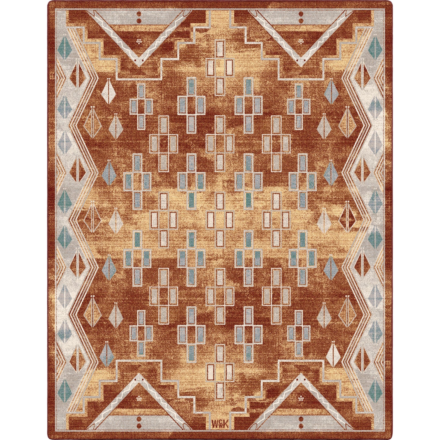 Willow Kipp Peak to Peak Rug - Flash