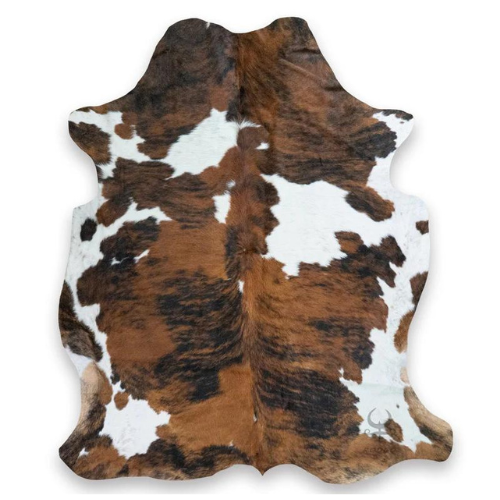 Classic Tricolor Genuine Cowhide Rug