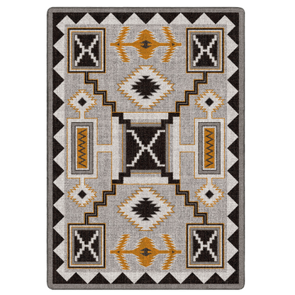 Lodge Rain Giver Rug - Obsidian