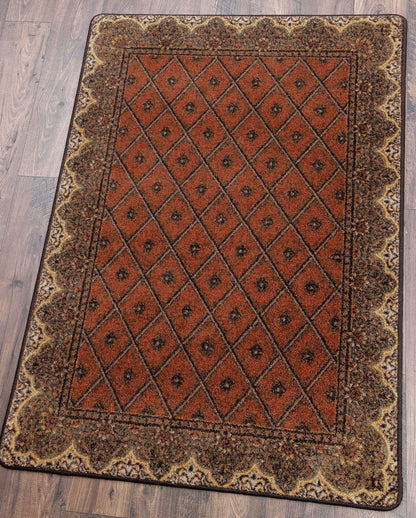 Western Classic Trail Blazer Rug - Chestnut