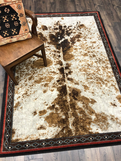 Vaquero Spotted Brindle Rug