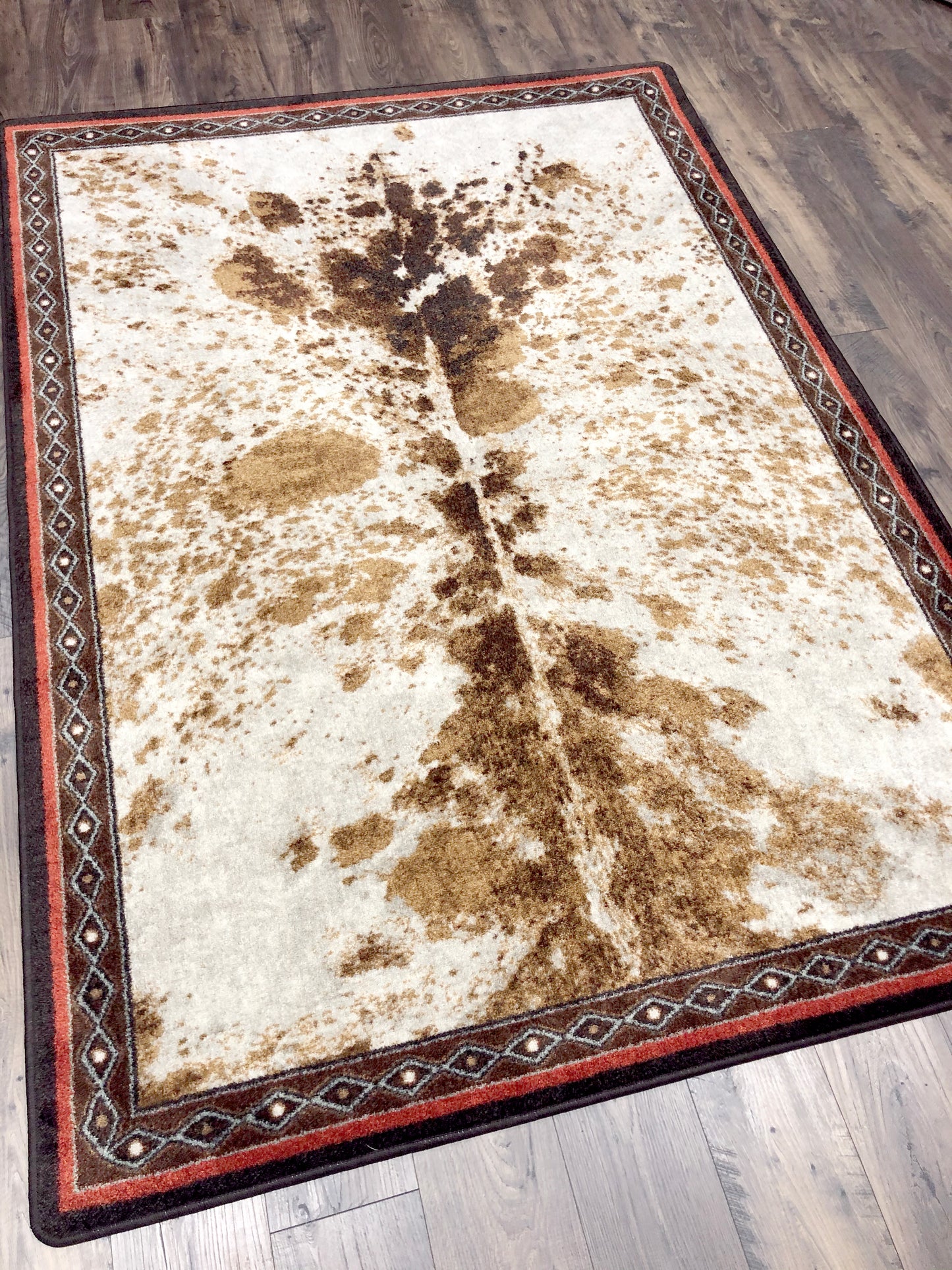 Vaquero Spotted Brindle Rug